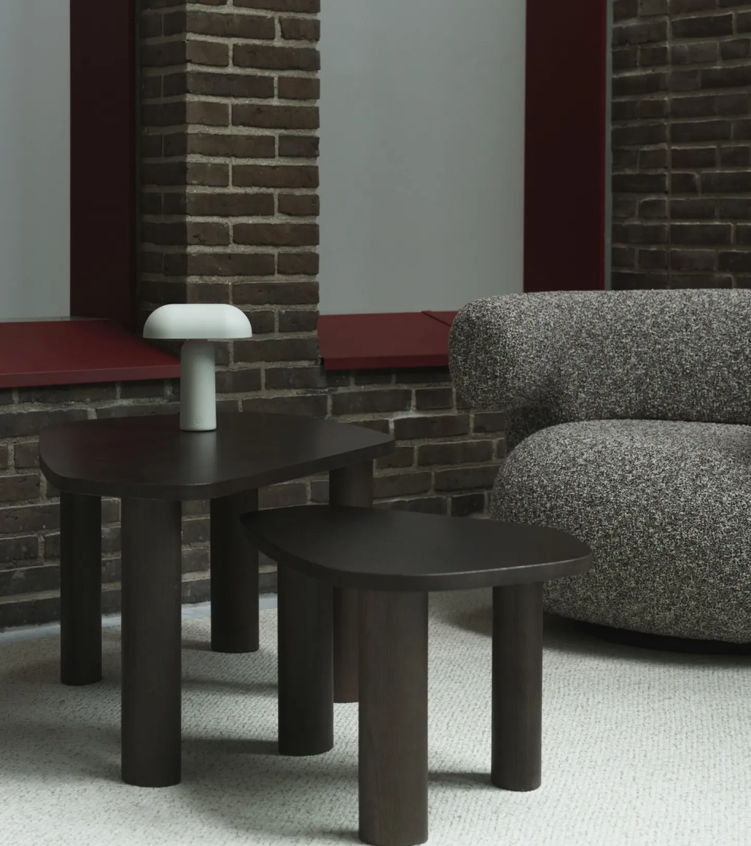 Normann Copenhagen - Sculp Coffee Table Large - Brown Stained Ash