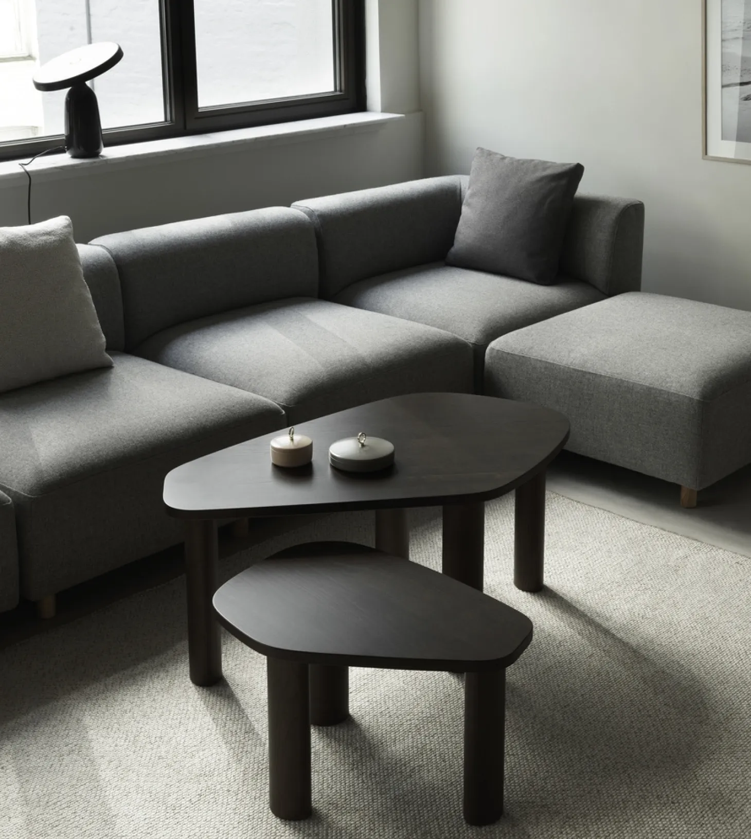 Normann Copenhagen - Sculp Coffee Table Large - Brown Stained Ash