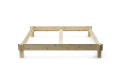 Normann Copenhagen - Sengeramme 180 x 200 cm - Notch - Fyrretræ
