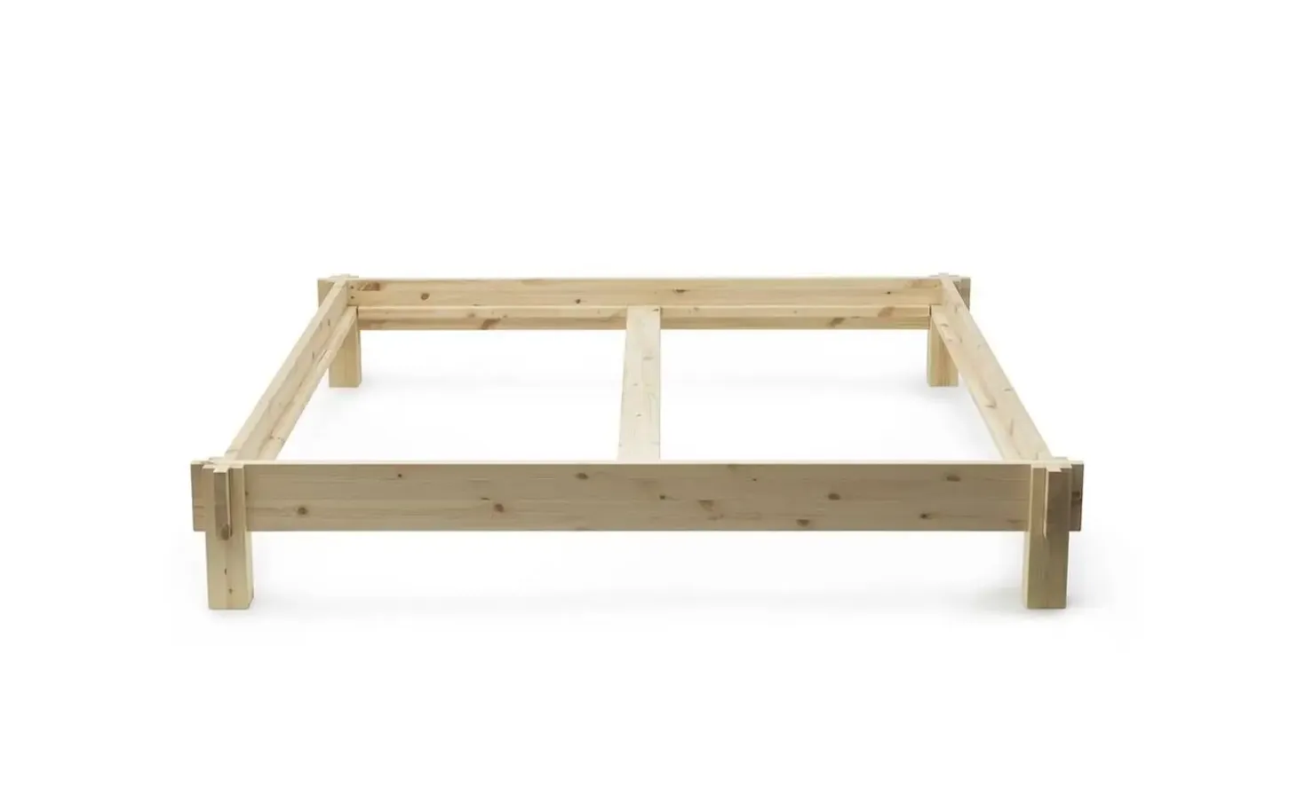 Normann Copenhagen - Sengeramme 180 x 200 cm - Notch - Fyrretræ