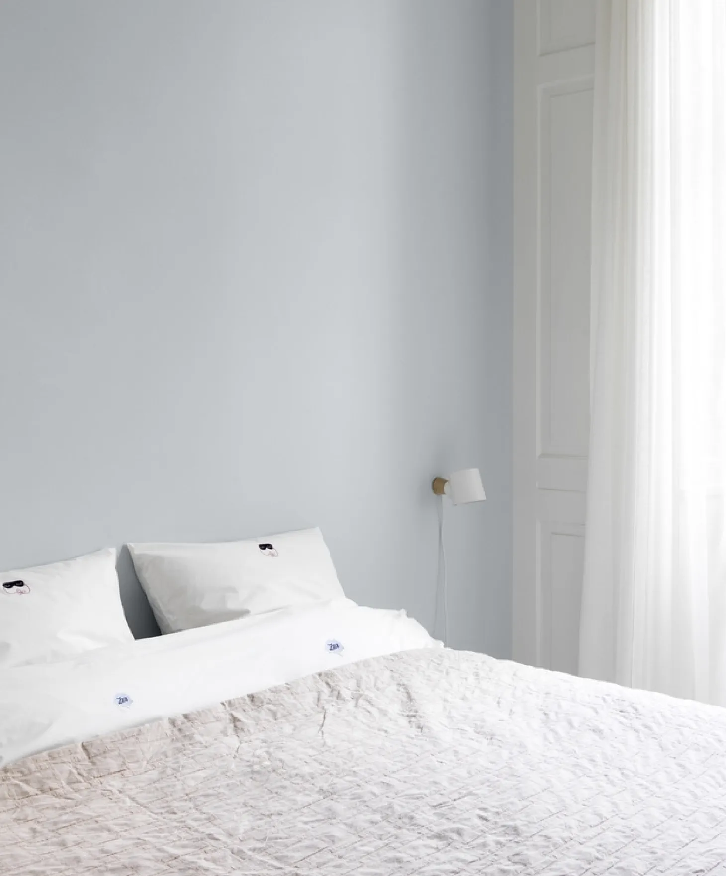 Normann Copenhagen - Sengetæppe / Sengebetræk - Hvid - 250x250 cm