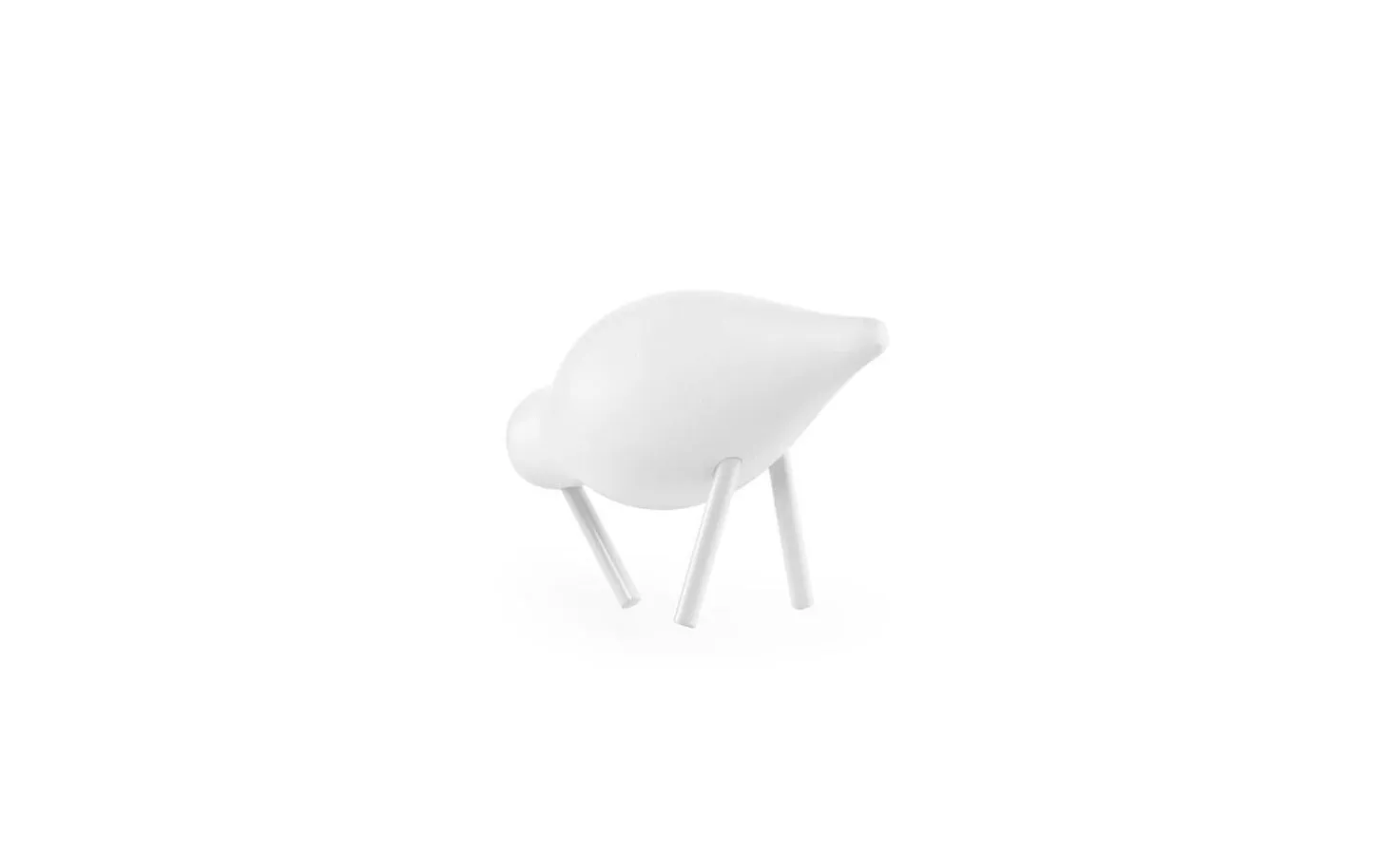 Normann Copenhagen - Shorebird Small - Hvid med hvide ben
