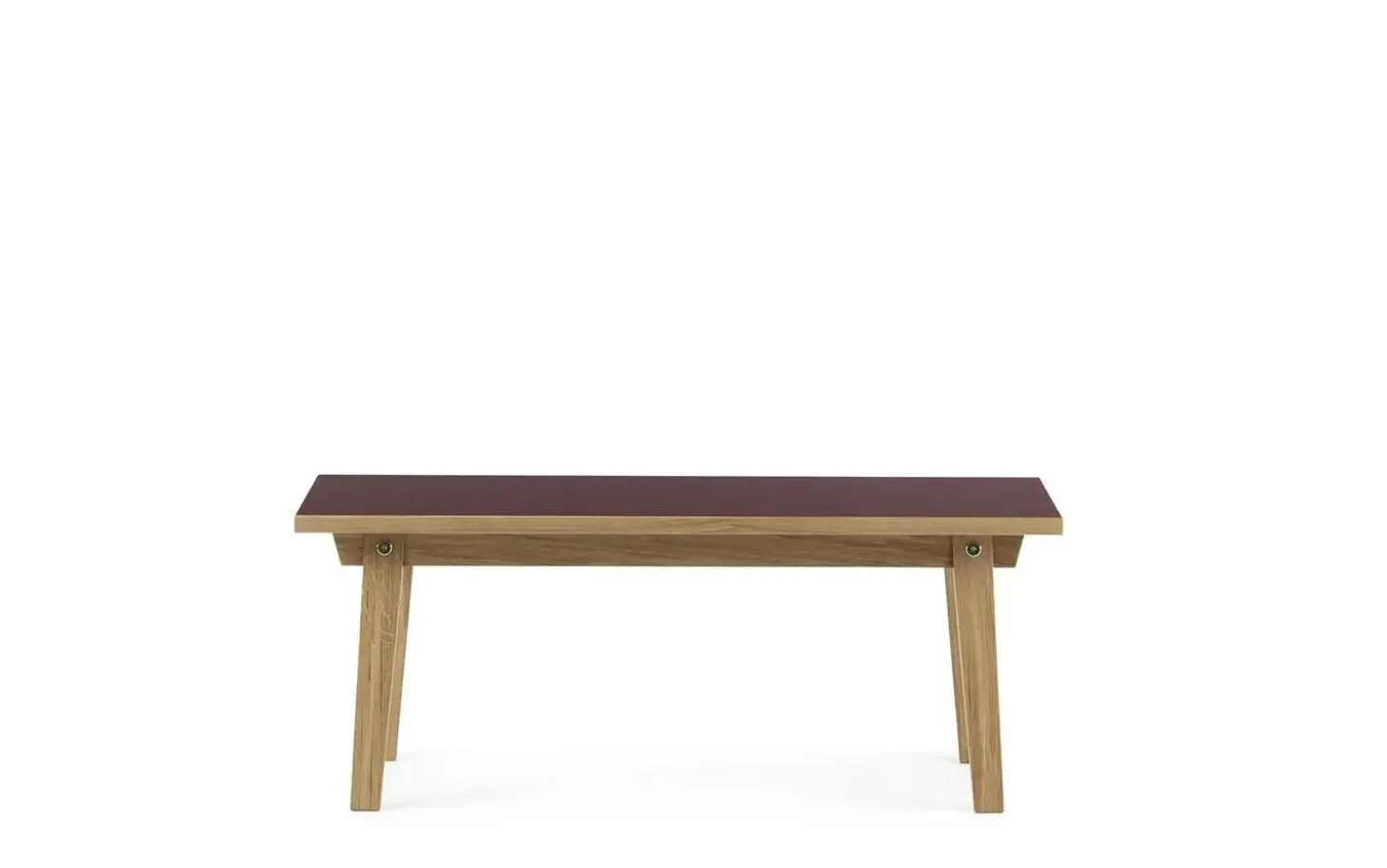 Normann Copenhagen - Slice Coffee Table 42 x 100 cm Linoleum