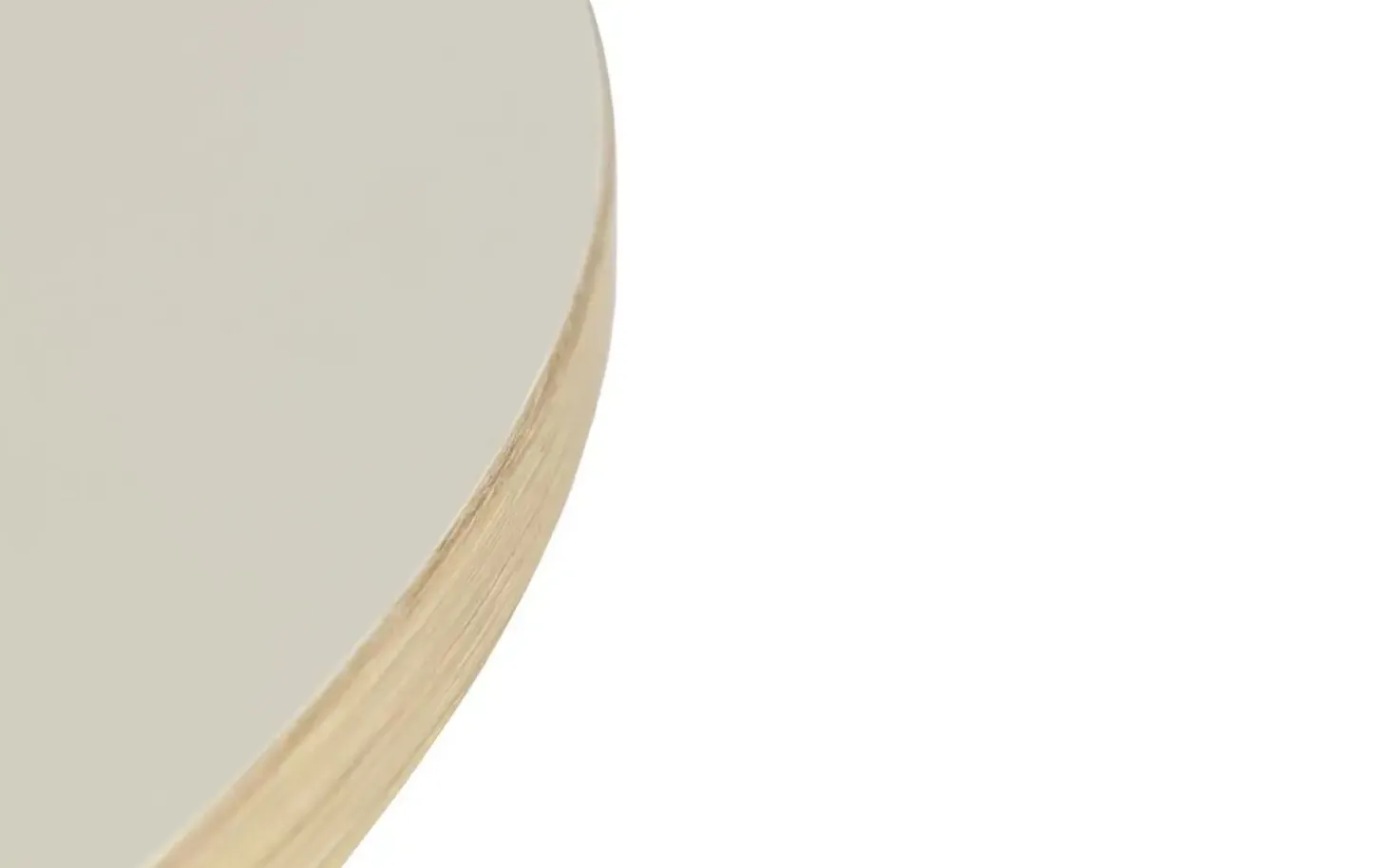 Normann Copenhagen - Slice Table Ø120 cm Linoleum