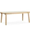 Normann Copenhagen - Slice Table 90 x 200 Linoleum