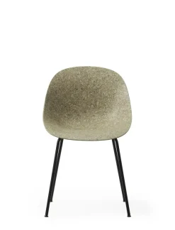 Normann Copenhagen - Spisebordsstol - Mat Chair - Seaweed - Sort/Stål