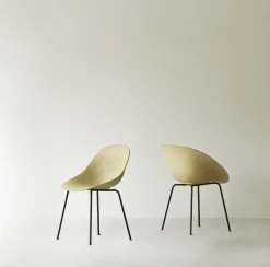 Normann Copenhagen - Spisebordsstol - Mat Chair - Hemp - Sort/Stål