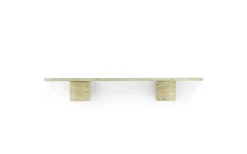 Normann Copenhagen - Sten Hylde - 80 cm - travertin