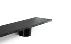 Normann Copenhagen - Sten Hylde - 80 cm - sort marmor