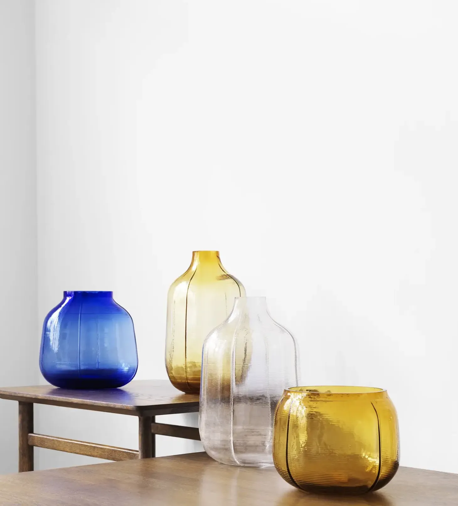 Normann Copenhagen - Step Vase, tall brun