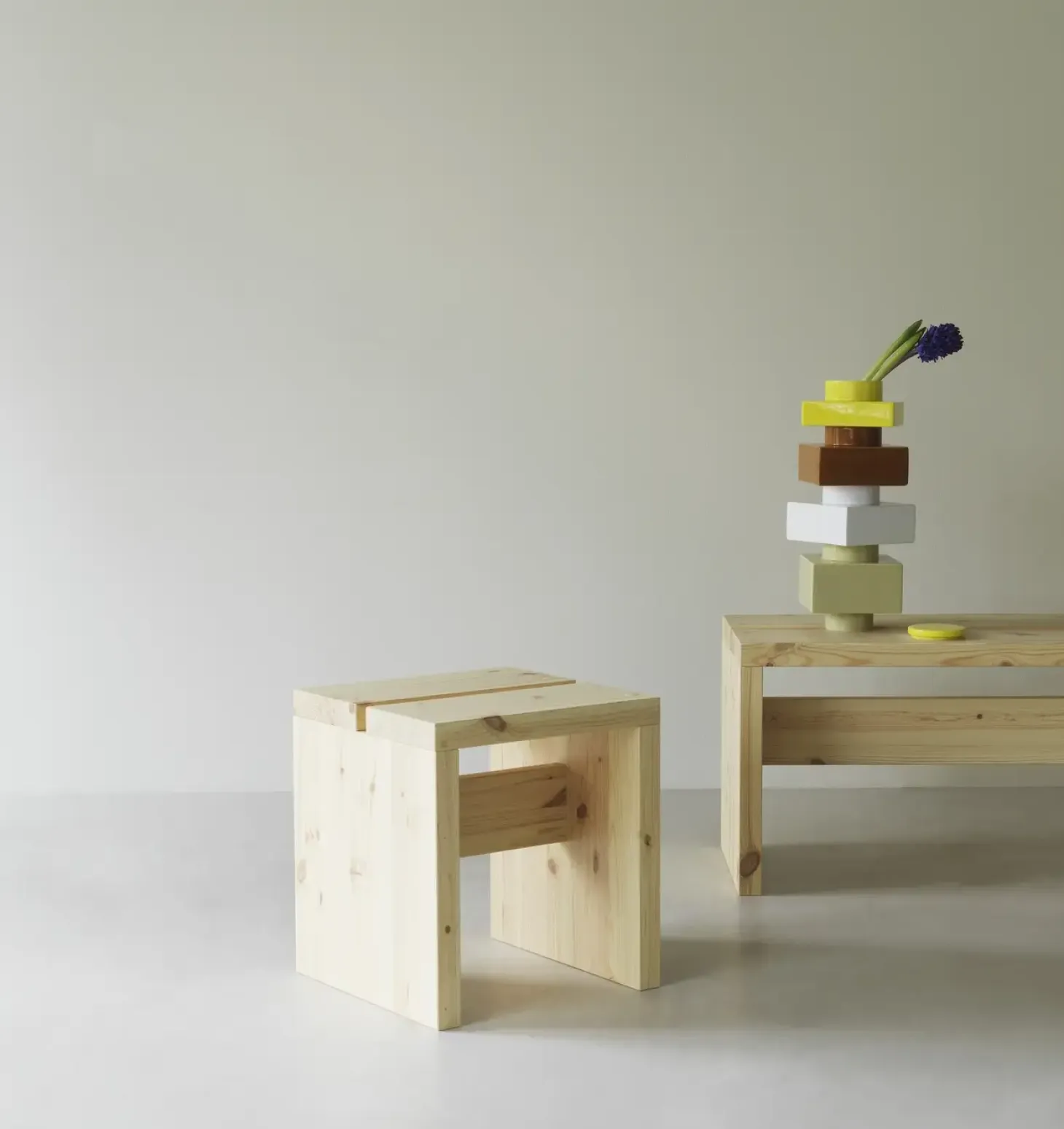 Normann Copenhagen - Stretch Stool 40 cm - Pine