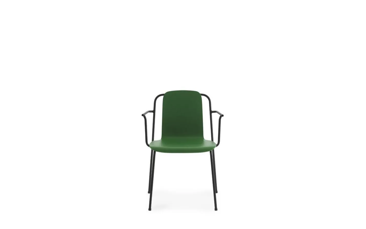 Normann Copenhagen - Studio Armchair Black Steel