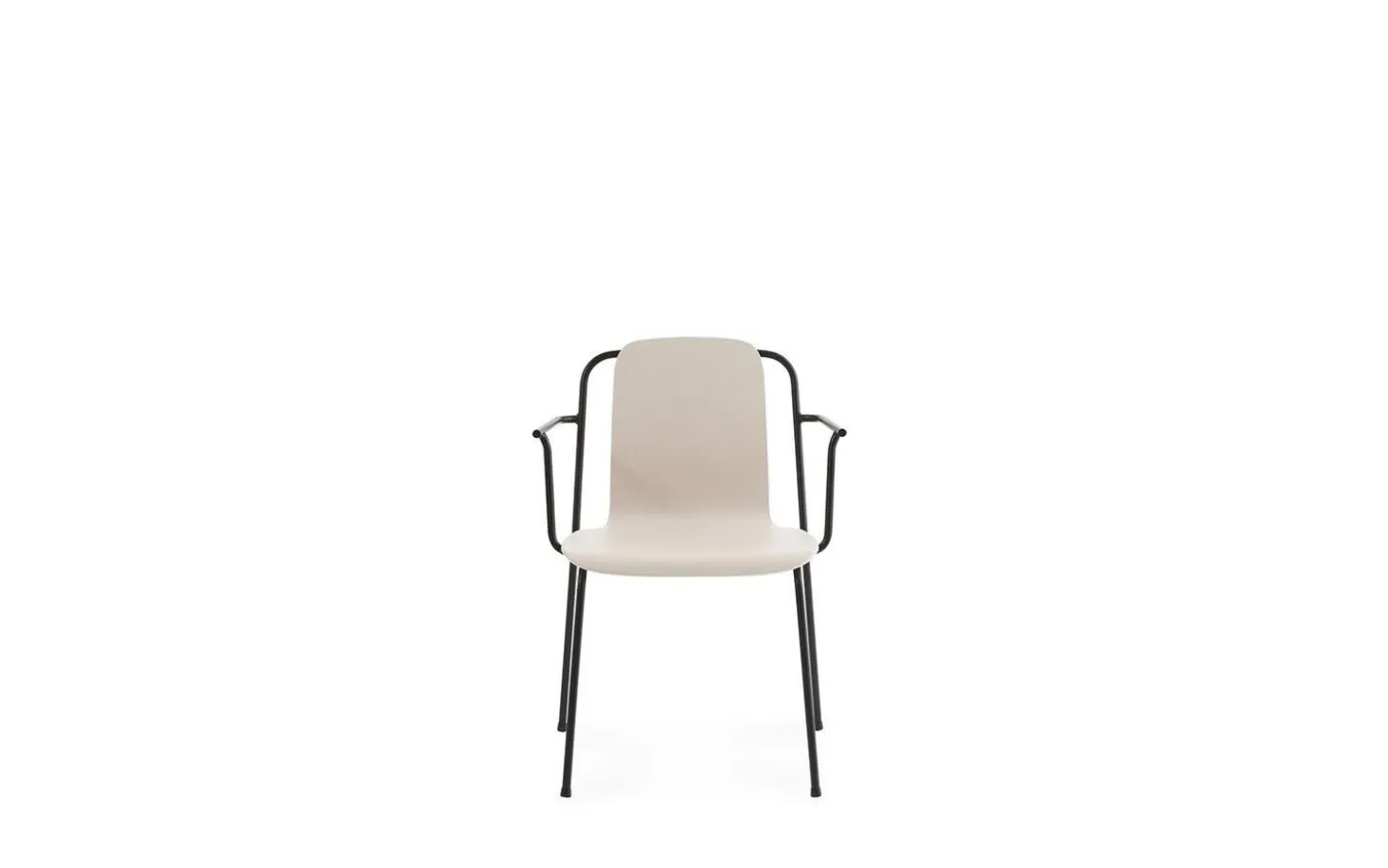 Normann Copenhagen - Studio Armchair Black Steel