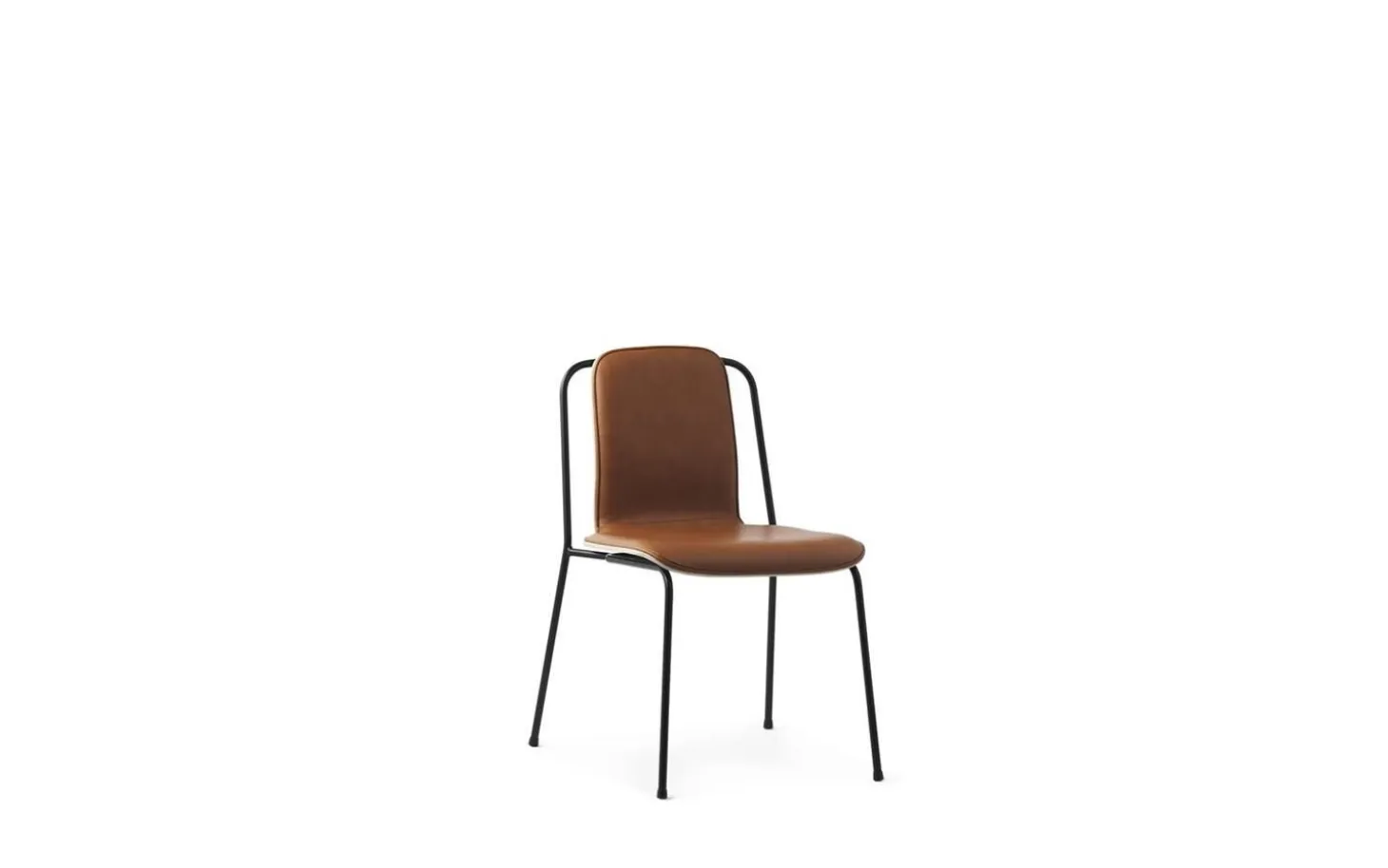 Normann Copenhagen - Studio Chair Front Upholstery Black Steel