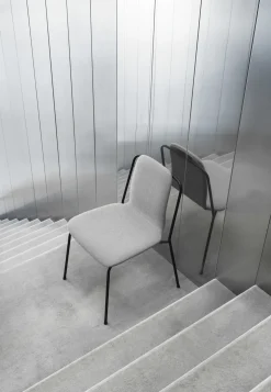 Normann Copenhagen - Studio Chair Full Upholstery Black Steel