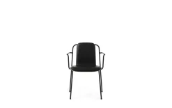 Normann Copenhagen - Studio Armchair Front Upholstery Black Steel