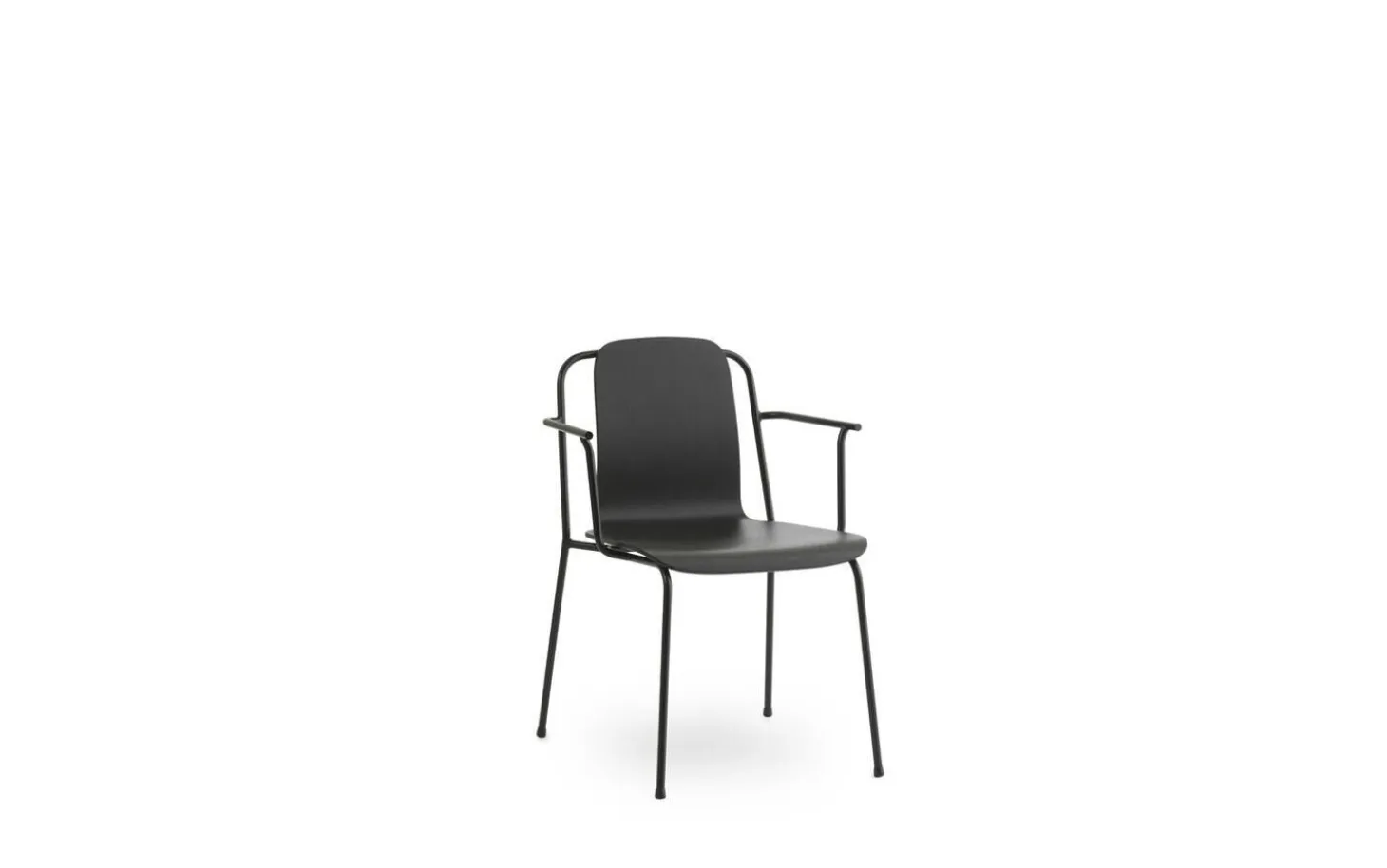 Normann Copenhagen - Studio Armchair Black Steel