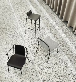 Normann Copenhagen - Studio Armchair Black Steel