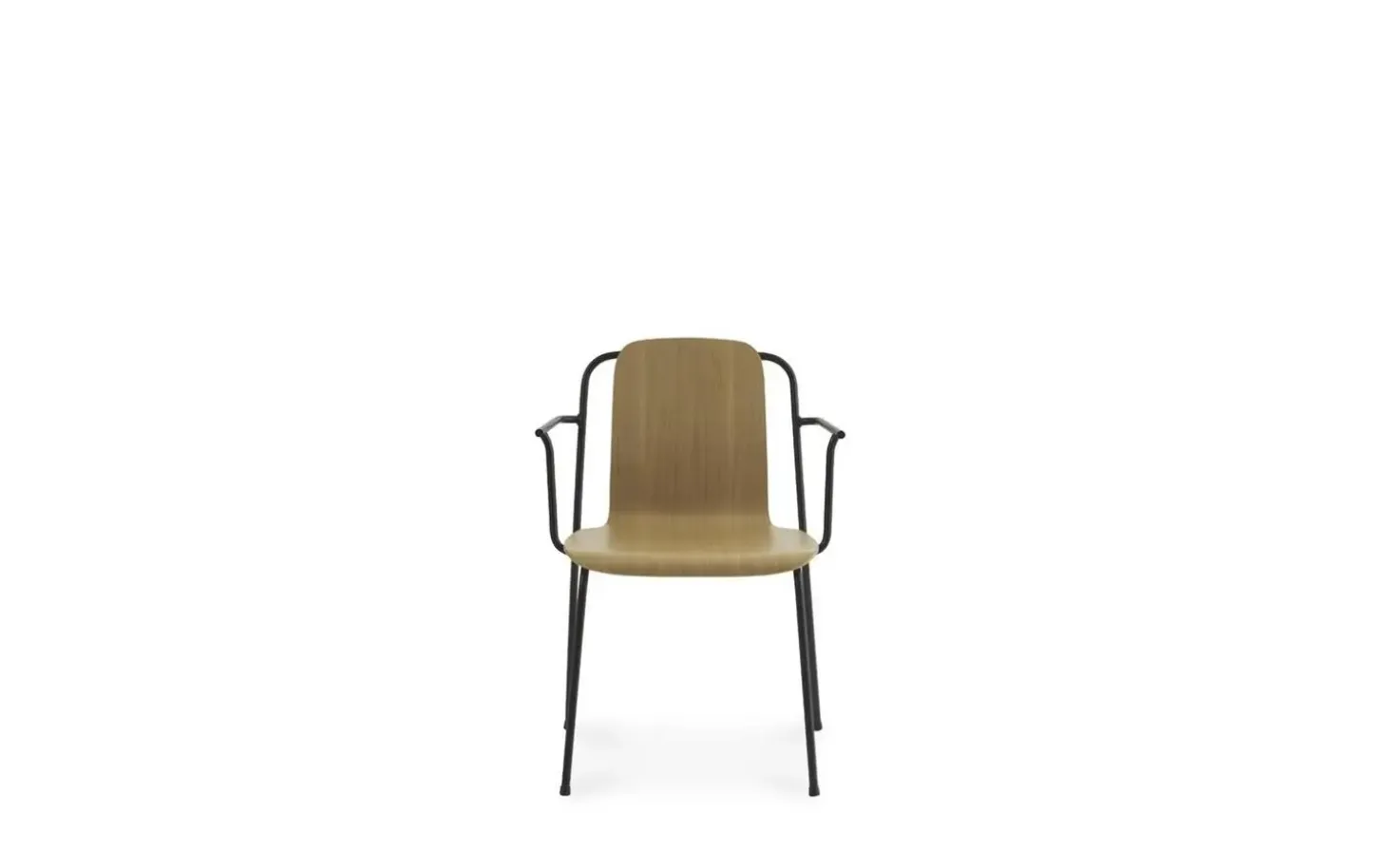 Normann Copenhagen - Studio Armchair Black Steel