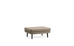 Normann Copenhagen - Sum Modular Sofa 710 Pouf Large Black Alu