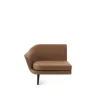 Normann Copenhagen - Sum Modular Sofa 100 Left Armrest Black Alu