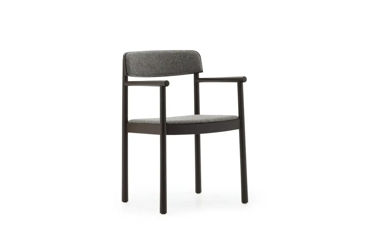 Normann Copenhagen - Timb Armchair Upholstery Brown / Hallingdal 368