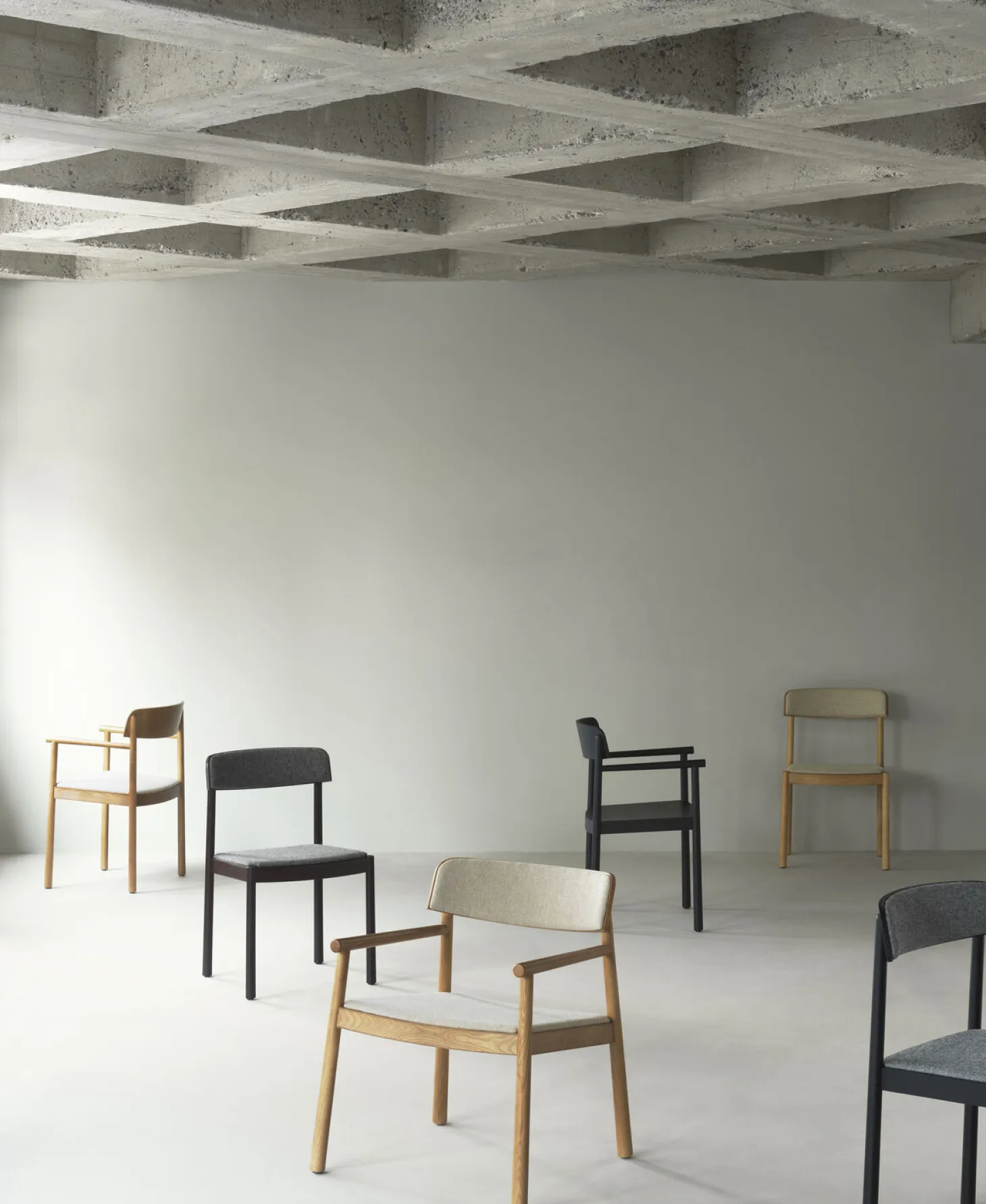 Normann Copenhagen - Timb Chair Upholstery Brown / Hallingdal 368