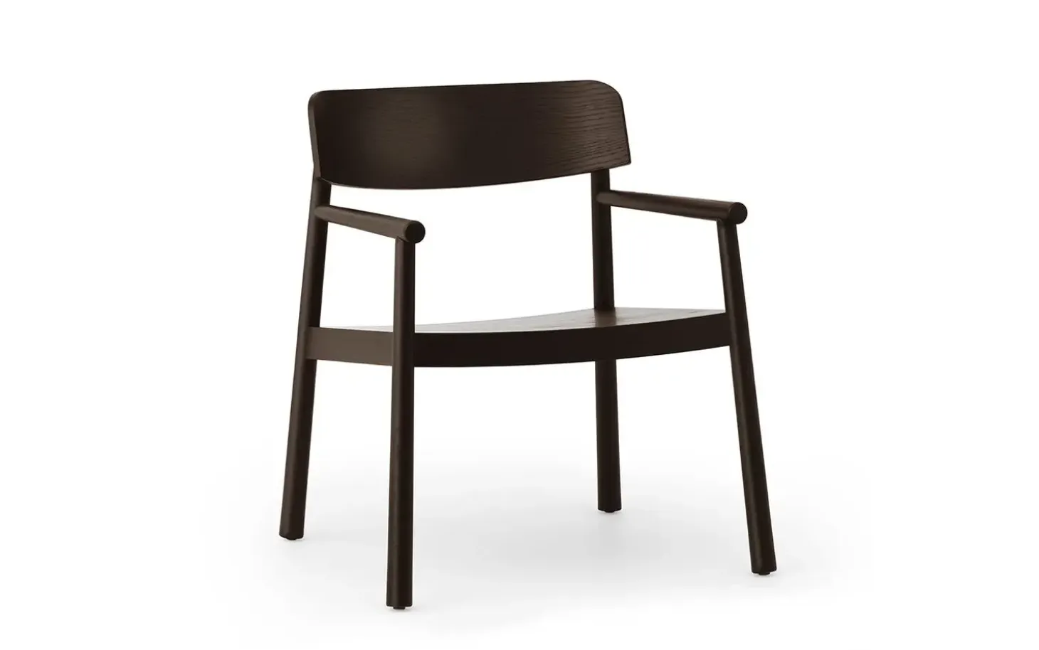 Normann Copenhagen - Timb Lounge Armchair Brown