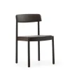Normann Copenhagen - Timb Chair Upholstery Brown / Ultra Leather -Chocolate