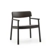 Normann Copenhagen - Timb Lounge Armchair Upholstery Brown / Ultra Leather -Chocolate