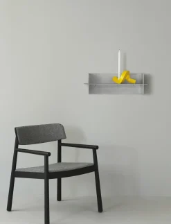 Normann Copenhagen - Timb Armchair Upholstery Black / Hallingdal 166