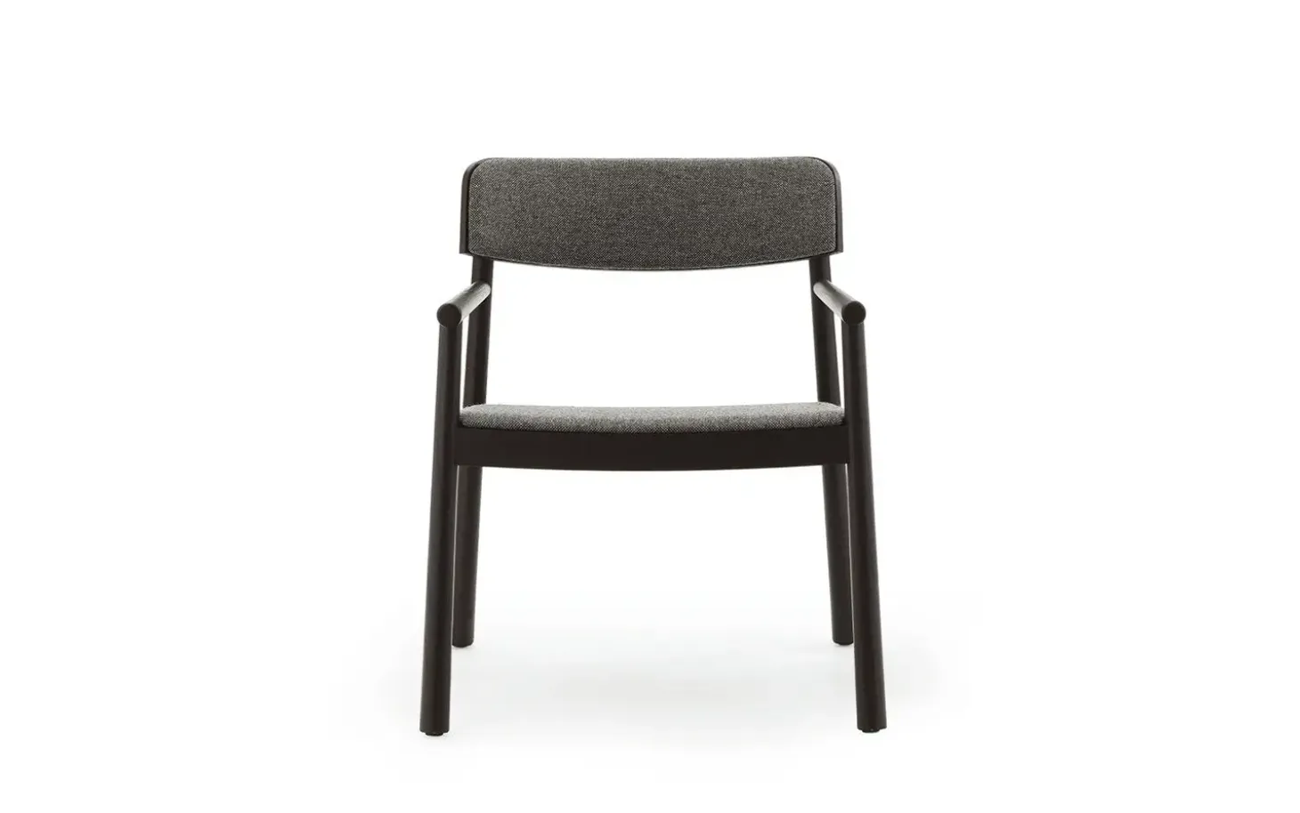 Normann Copenhagen - Timb Lounge Armchair Upholstery Brown / Hallingdal 368