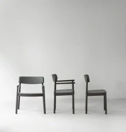 Normann Copenhagen - Timb Lounge Armchair Upholstery Brown / Hallingdal 368