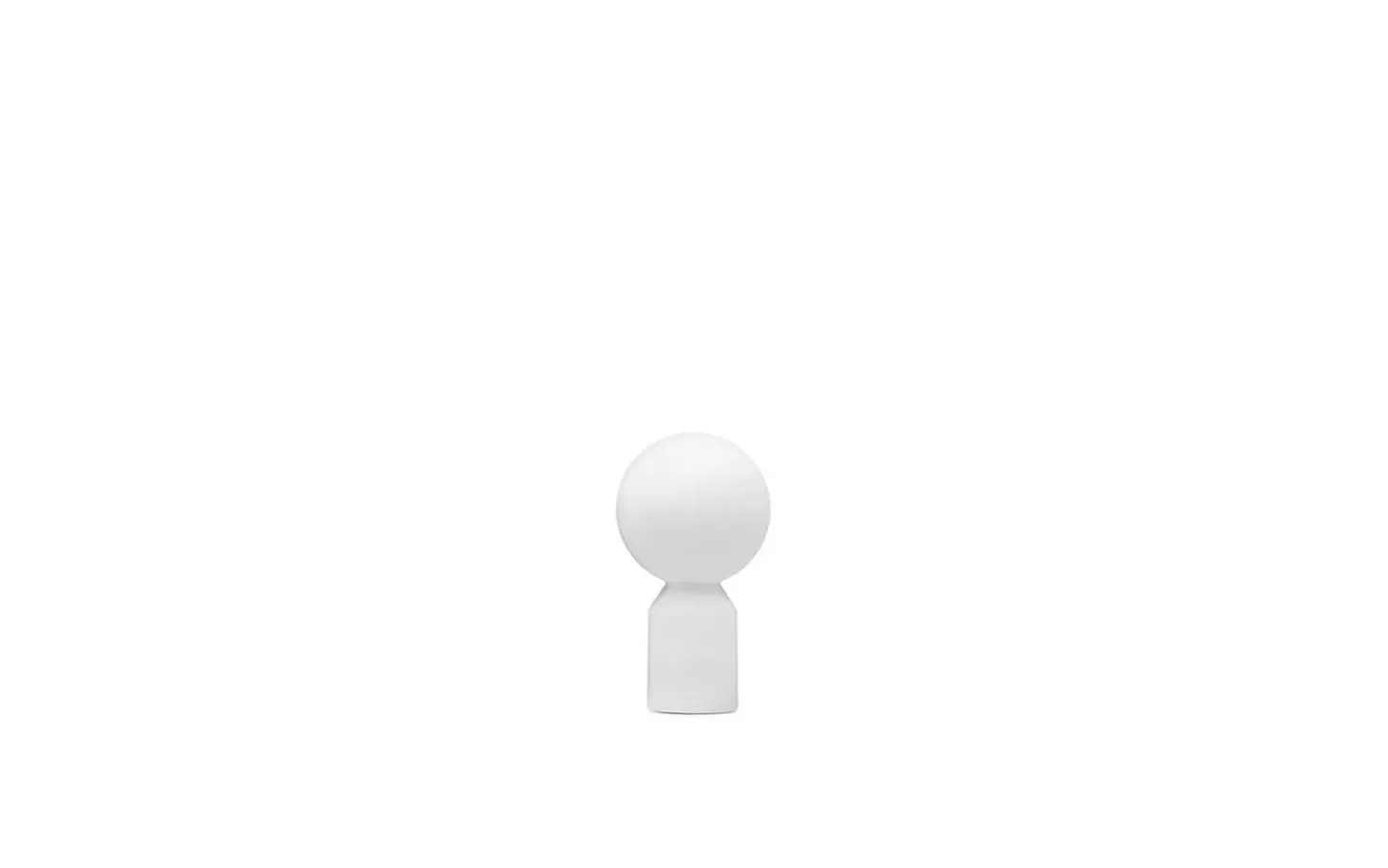 Normann Copenhagen - Yo lampe lille - hvid