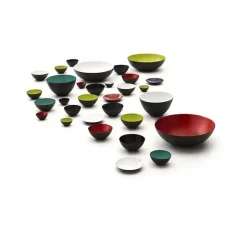 Normann Copenhagen Krenit Skål - Ø 38 cm - grå