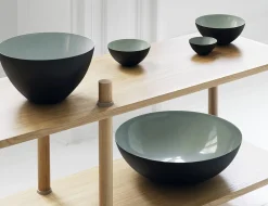 Normann Copenhagen Krenit Skål - Ø 25 cm - grå