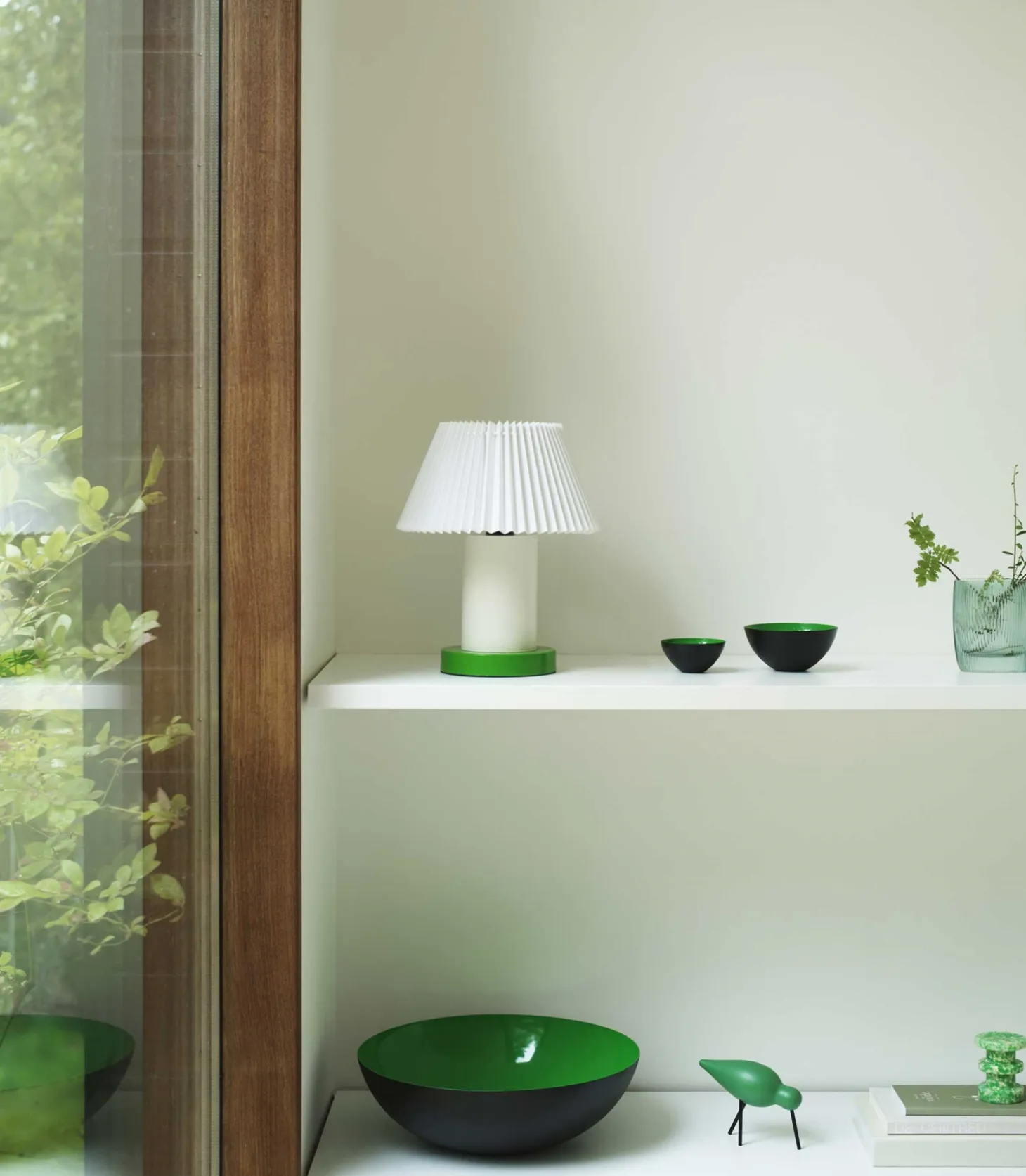 Normann Copenhagen Krenit Skål - Ø 25 cm - Grøn