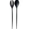 Normann Copenhagen salatbestik - Krenit salatbestik i sort