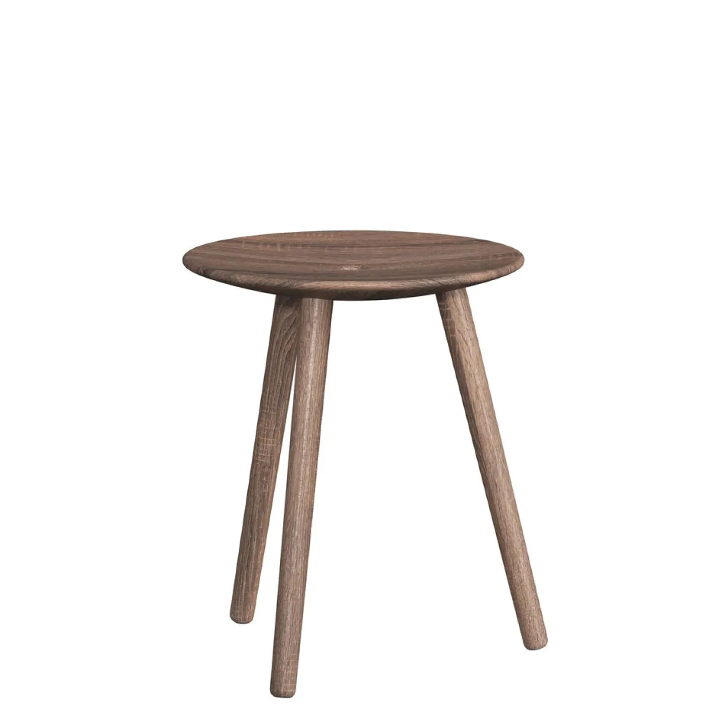 NovoForm - Skammel - Di VOLO Stool - Mørk Eg - 45 cm