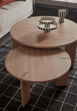 OYOY Living sofabord - Coffee Table - Large - Eg - Ø90 cm