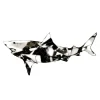Paradisco Productions illustration - Shark Superior plakat (A3)