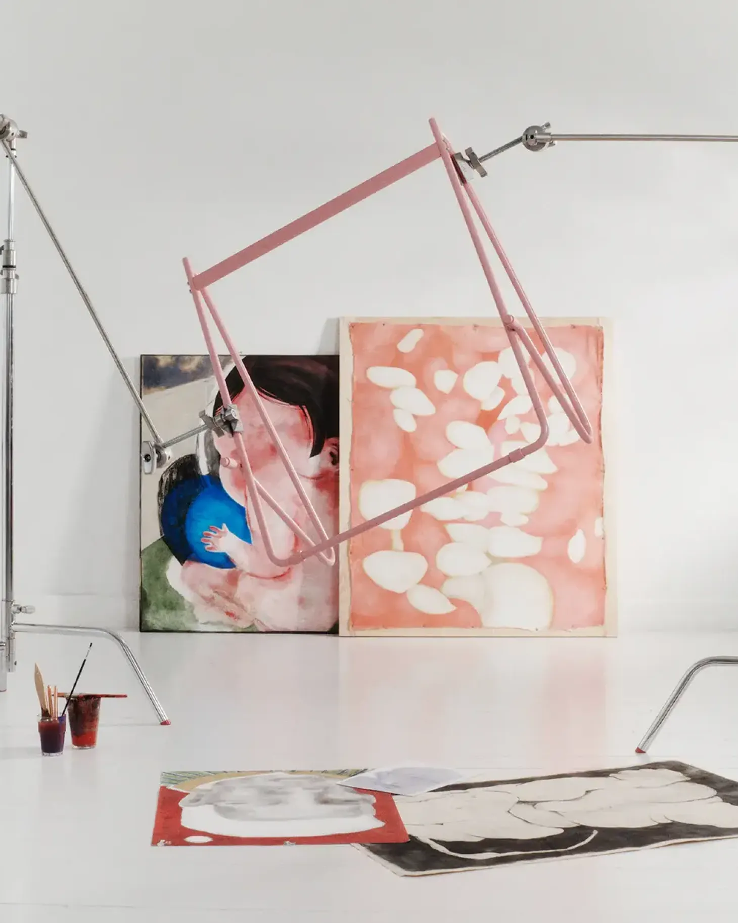 Pedestal - TV-stander - Bloom - Lyserød / Bubble Gum