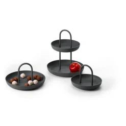 Philippi - Piatto plate w/handle, L