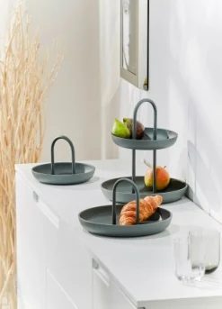 Philippi - Piatto plate w/handle, L
