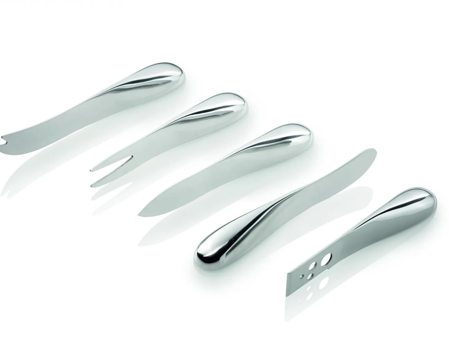 Philippi - Space cheese knives, 5 pcs set