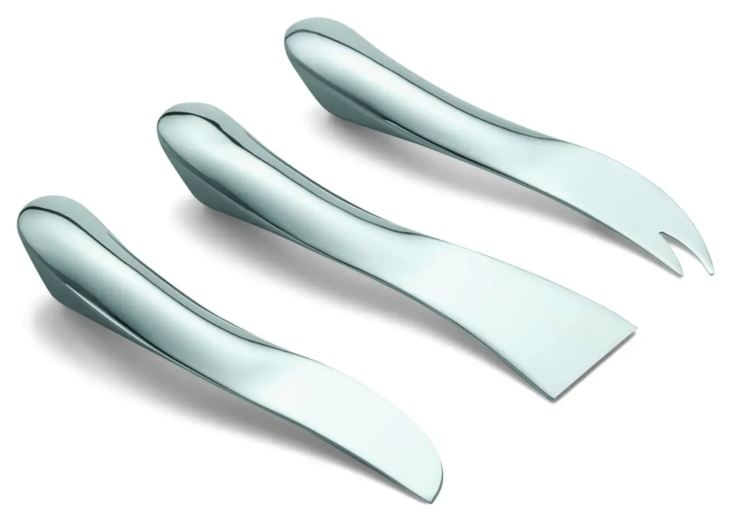 Philippi - Wave cheese knives, 3 pcs set