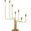 Piet Hein - Karlsvognen lysestage, H. 63 cm. Messing