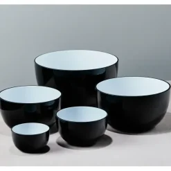 Piet Hein - Skål glas 14 cm - SORT