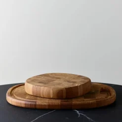 Piet Hein - Superellipse skærebrædt 450*360*30 mm i teak