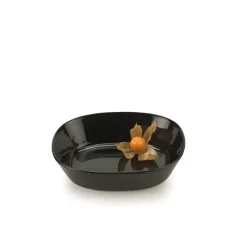 Piet Hein - Superellipse tallerken dyb 15*18 cm - SORT